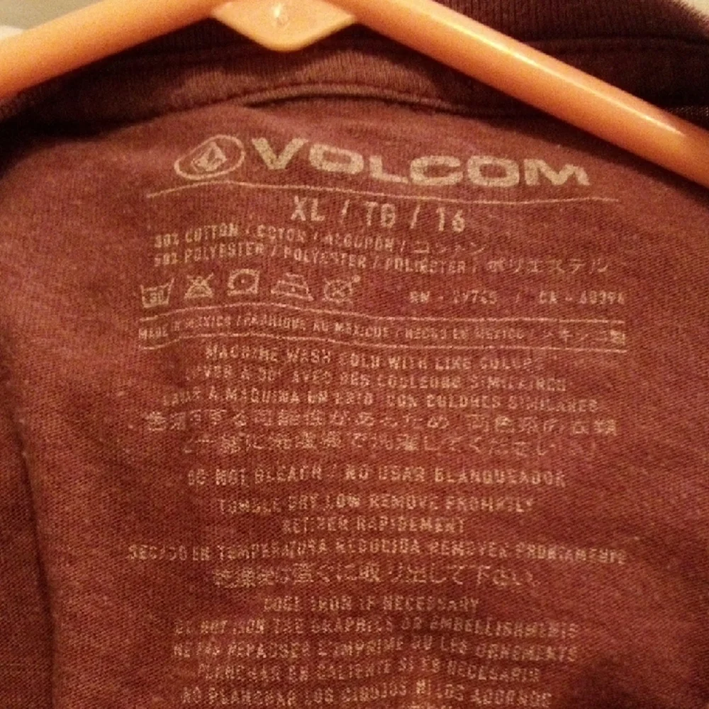 Volcom Men's Brown Graphic Tee - Picture 6 of 6